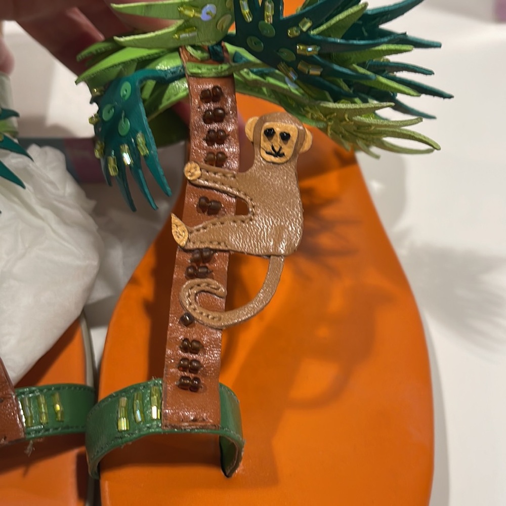 Vintage Smitten Monkey Sandals